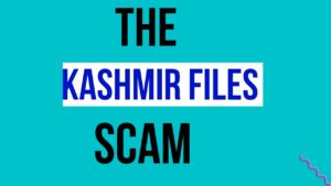 The Kashmir Files Movie Scam - crus4