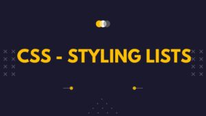 Styling List in CSS